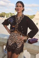Leopard Lace Mini Maeva Skirt