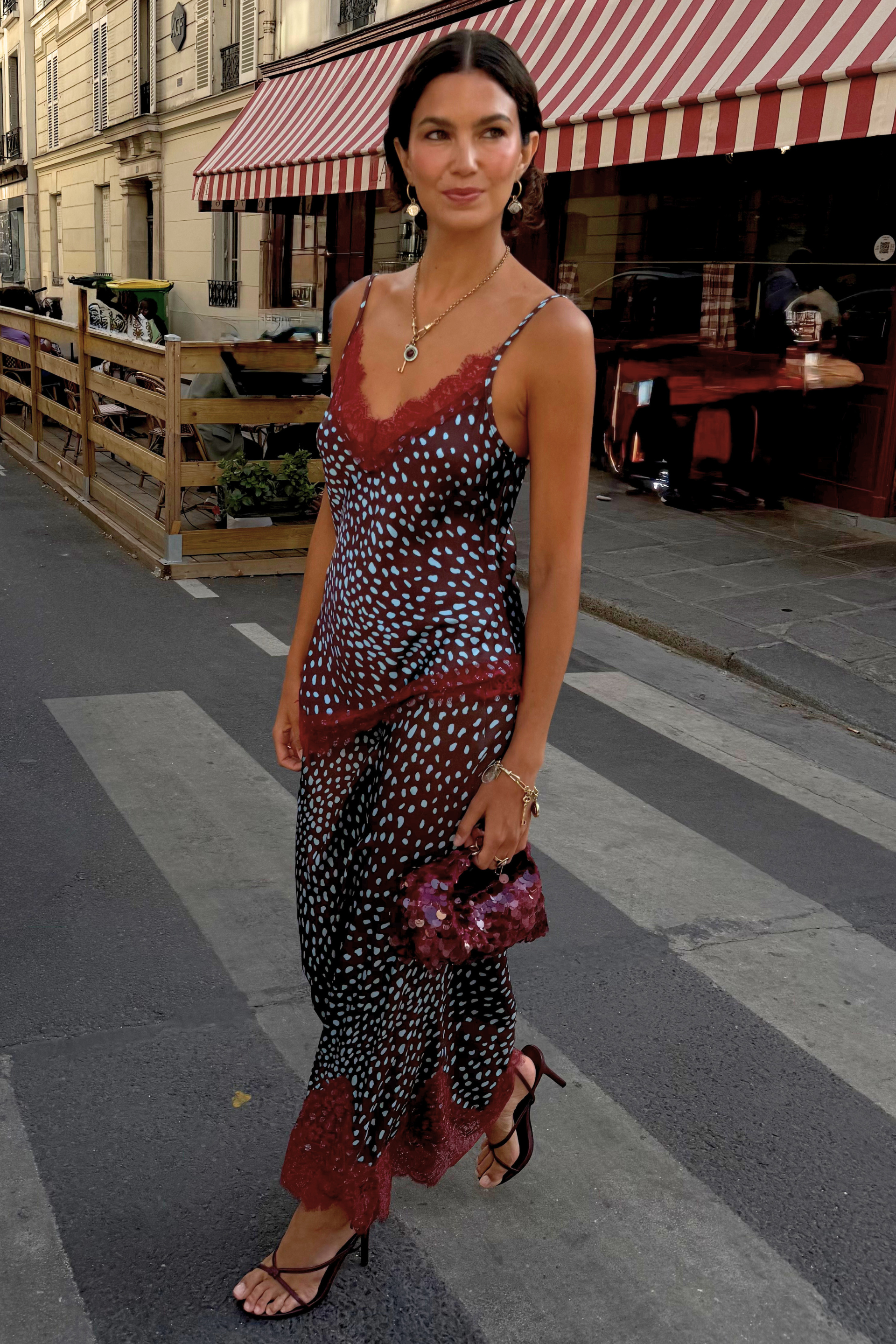 Chocolate Deer Midi Maeva Skirt