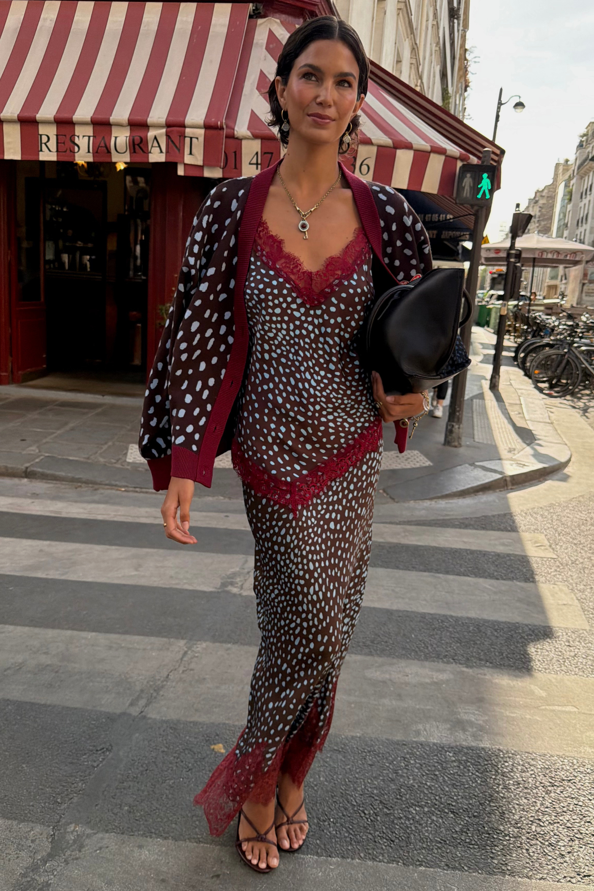 Chocolate Deer Midi Maeva Skirt