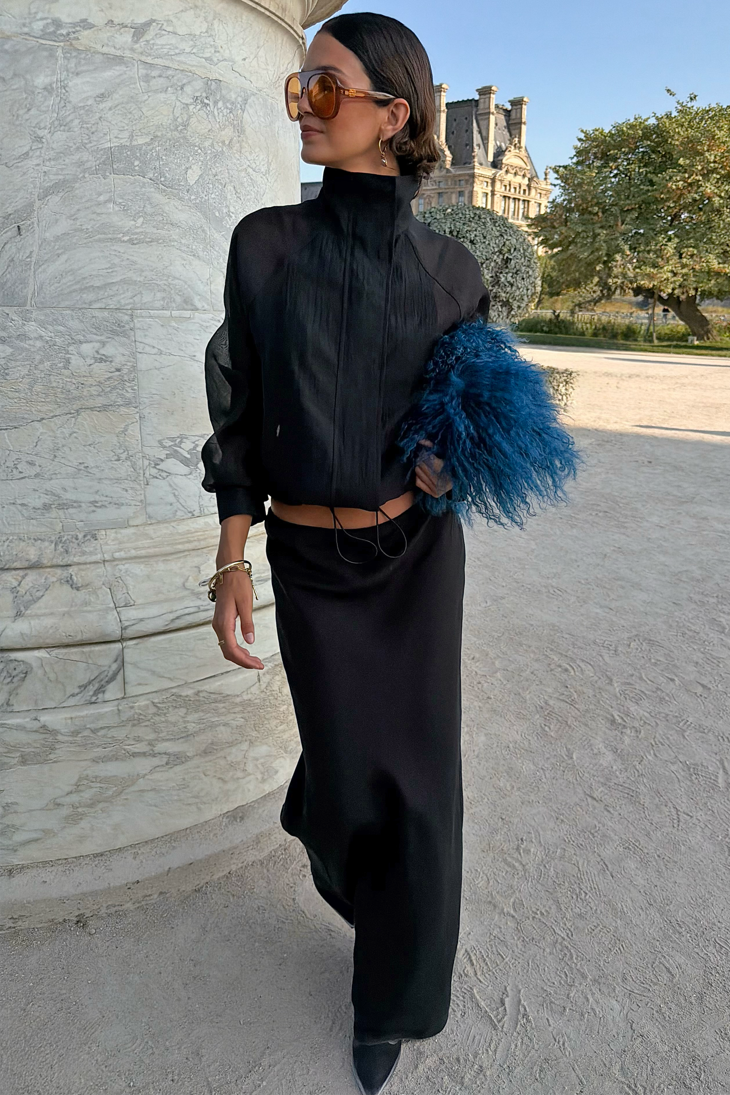 Black Daphne Skirt