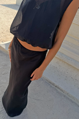 Black Daphne Skirt