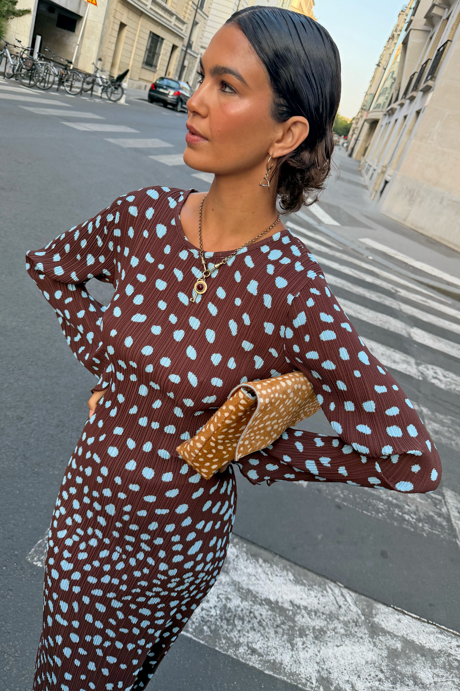 Chocolate Deer Gaia Dress