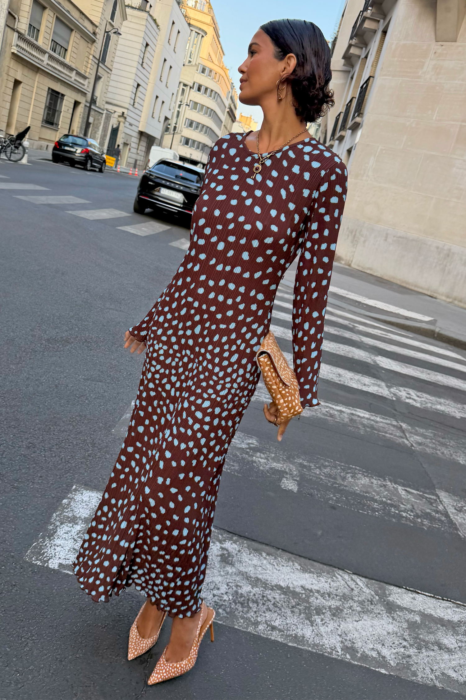 Chocolate Deer Gaia Dress