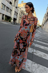 Paisley Aria Mesh Dress
